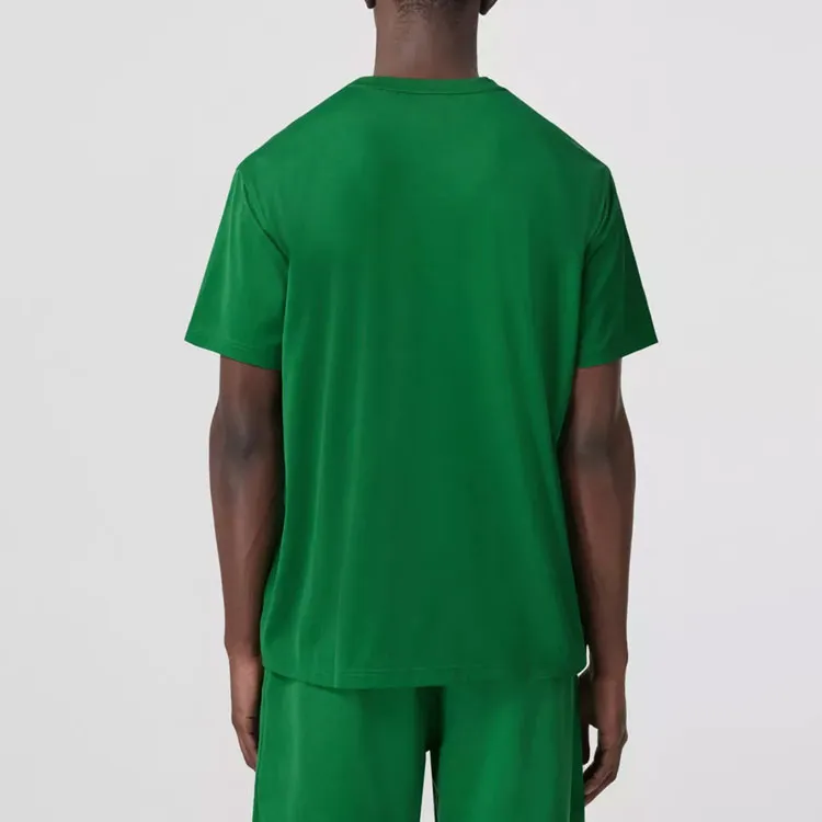 Burberry Logo Print Cotton Oversized T shirt-3