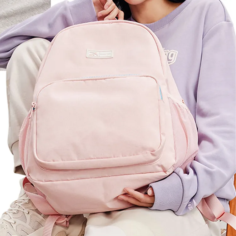 Anta Life Collection Canvas Backpack Regular Unisex Misty Fuchsia-5