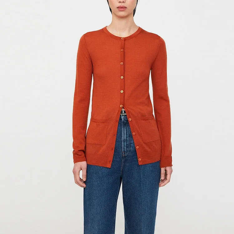 TOTEME SS22 Knitwear Women's Orange-2