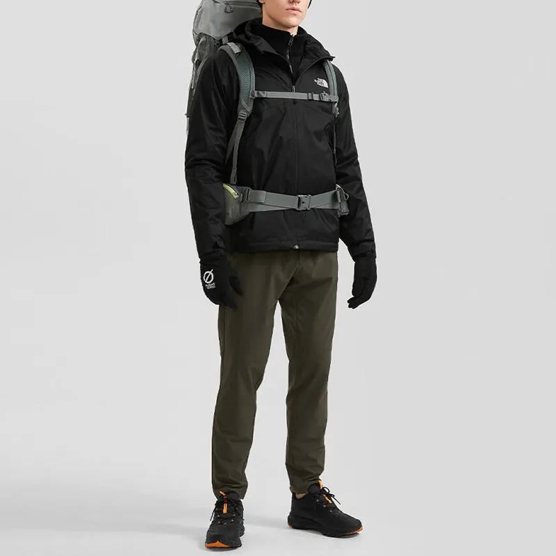 THE NORTH FACE Water-Resistant Windproof Breathable Quick-Dry Windbreaker Jacket Men's Black-1