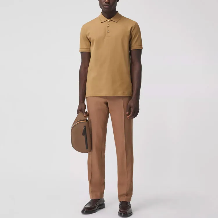 Burberry Polo Shirt Men's Yellow-3