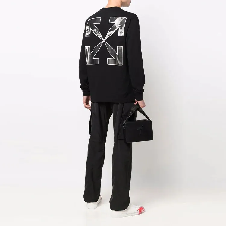 OFF WHITE Caravaggio Arrow Skate L/S Tee-3