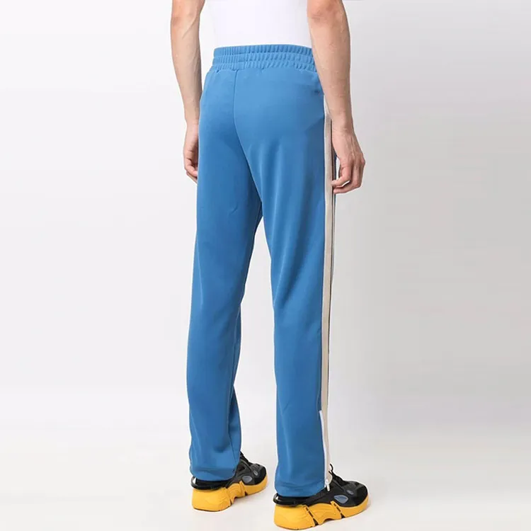 PALM ANGELS Knitted Sweatpants Men Blue-3