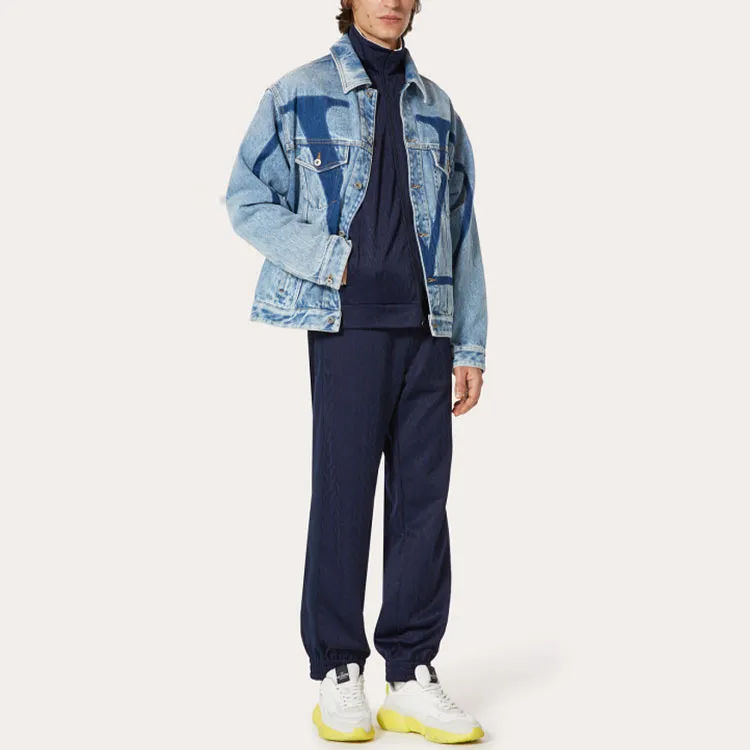 Valentino Jacquard Zipped Track Jacket-1