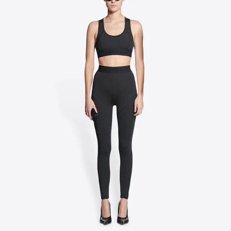 Balenciaga Leggings Women's Black-2
