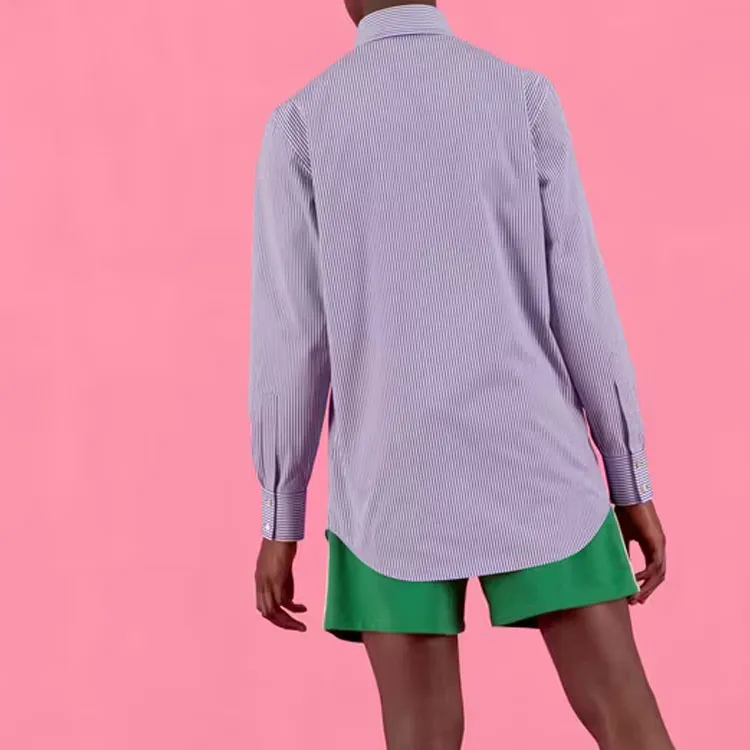 GUCCI X Adidas Striped Cotton Shirt-4