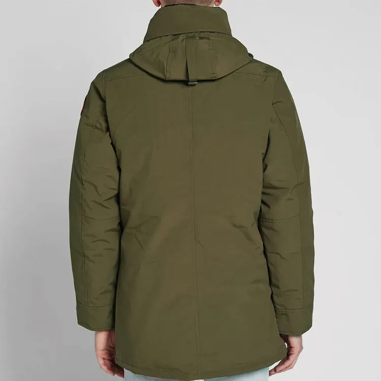 Canada Goose Down Jacket Men's Army Green-4