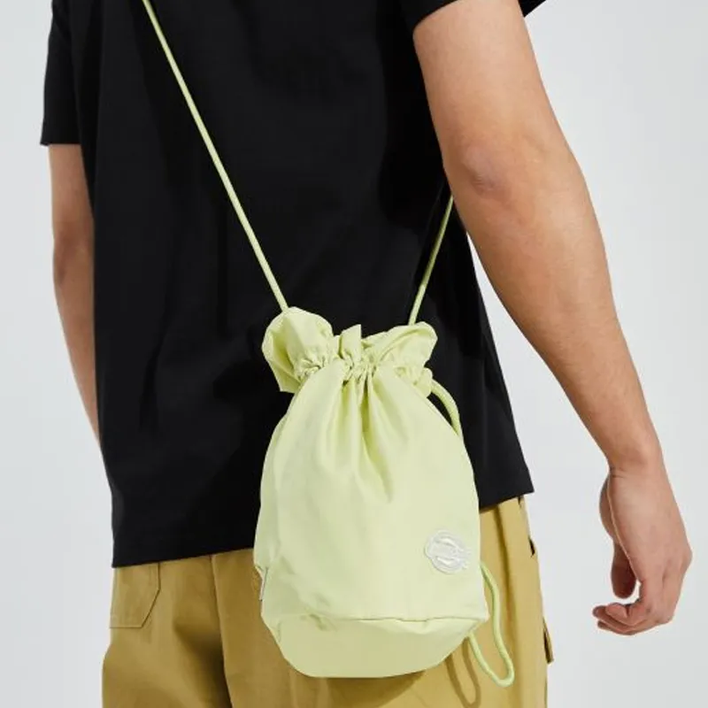 Dickies Cotton Small Bucket Bag Shoulder Bag Regular Unisex Muskmelon Yellow-1