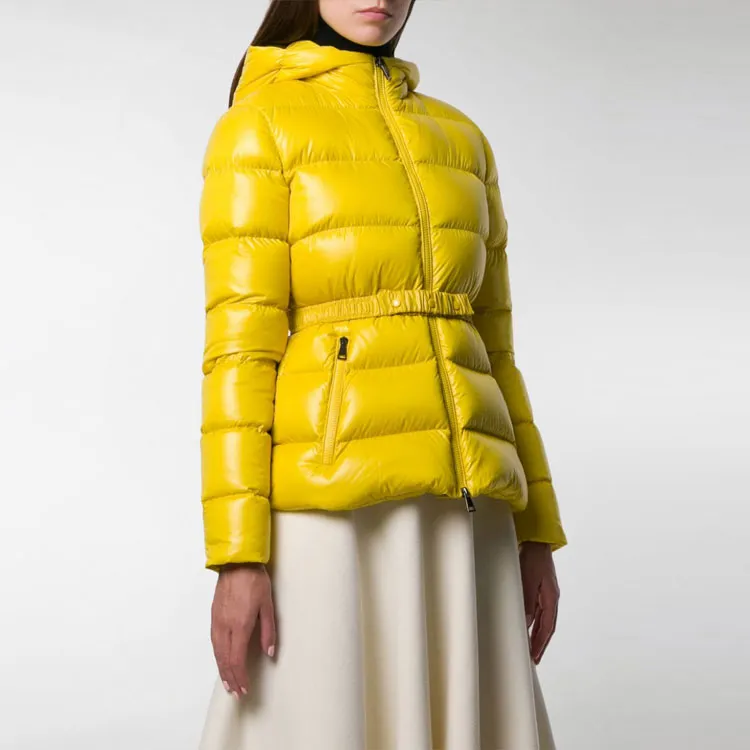 Moncler Down Jacket Women's Yellow-3