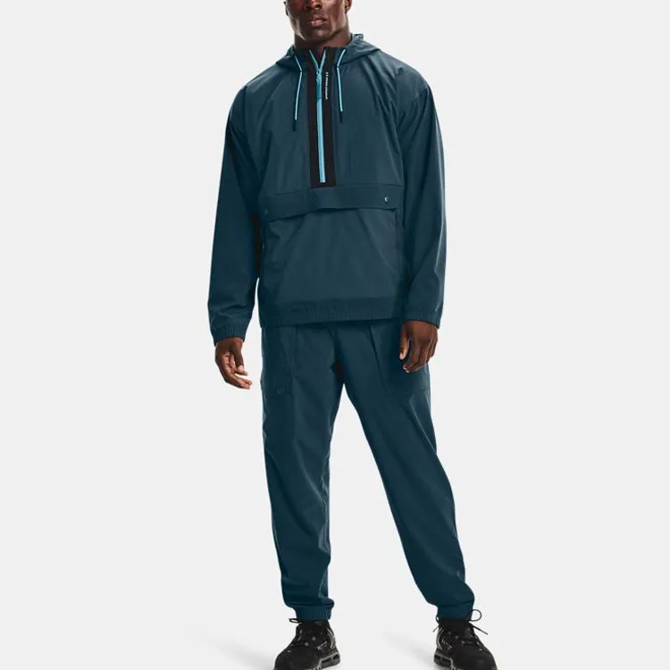 Under Armour Rush Sweatshirts Men Blue-4