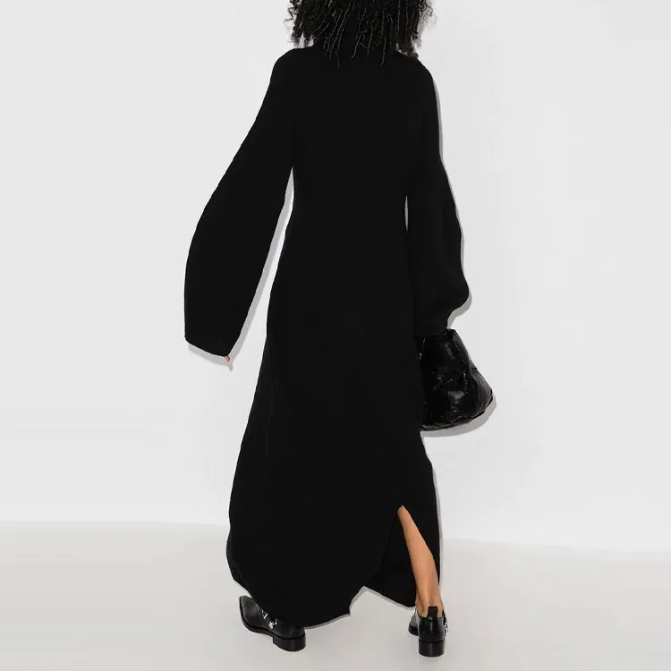 JIL SANDER Long-Sleeved Dresses Women's Black-2