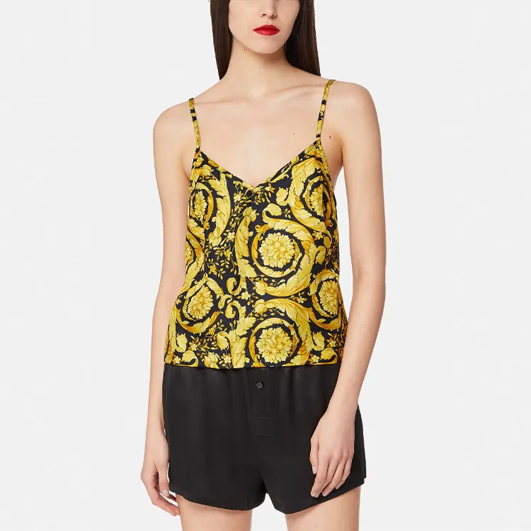 VERSACE SS22 Camisole Women's Yellow-2