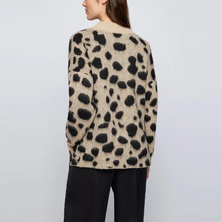 HUGO BOSS Cashmere Sweater Women's Brown-3