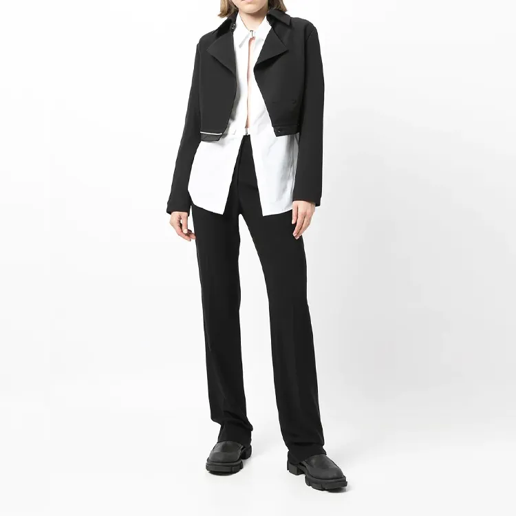 DION LEE Coats Women's Black-4