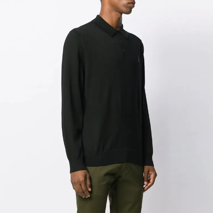 Polo Ralph Lauren Polo Shirts Men Black-3