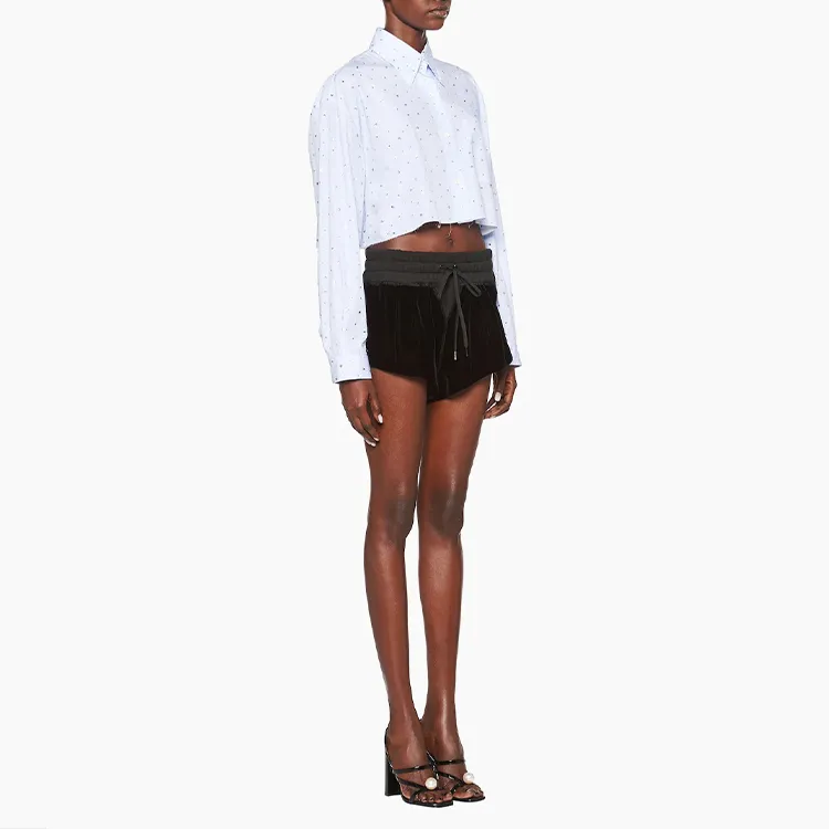 MIU MIU Casual Shorts Women's Black-3
