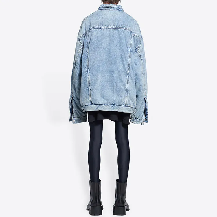 Balenciaga Padded Denim Jacket In-1
