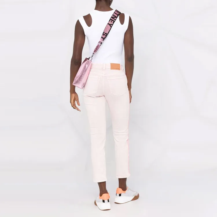 Stella McCartney Logo Detailed Slim Fit Jeans-2