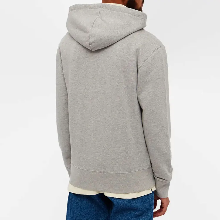 Maison Kitsune Logo patch Zip up Hoodie-4