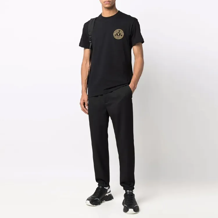 VERSACE JEANS COUTURE T Shirt Men's Black-2