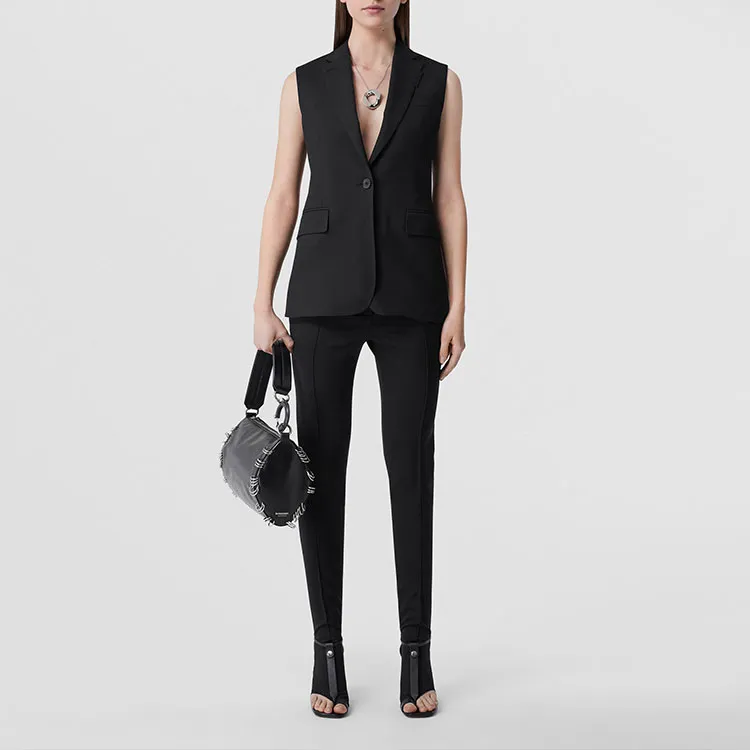 Burberry Sleeveless Tailored Jacket-1