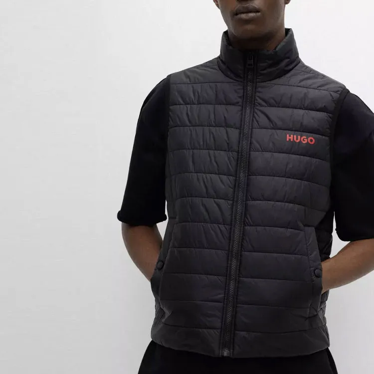 HUGO BOSS Padded Zip up Gilet-5