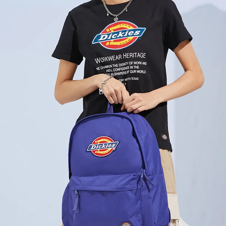 Dickies Canvas Backpack Regular Unisex Dark Blue Purple-1
