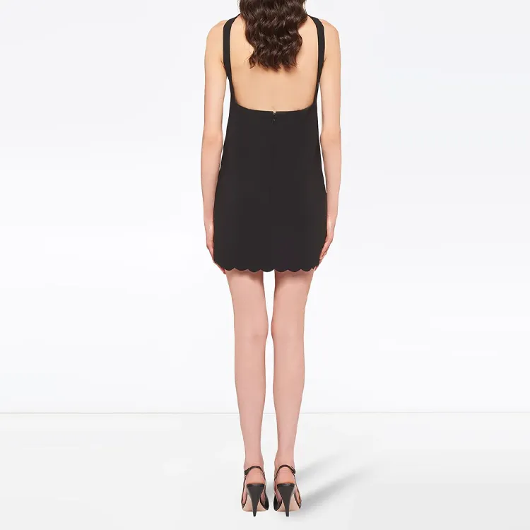 Miu Miu Bow Detail Open Back Dress-2