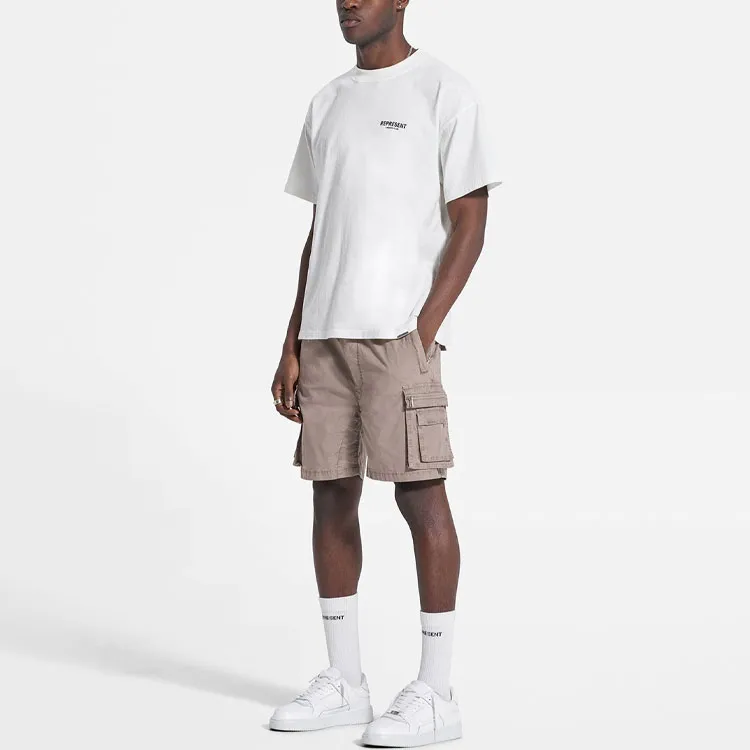 REPRESENT Double Side Pockets Cargo Shorts-3