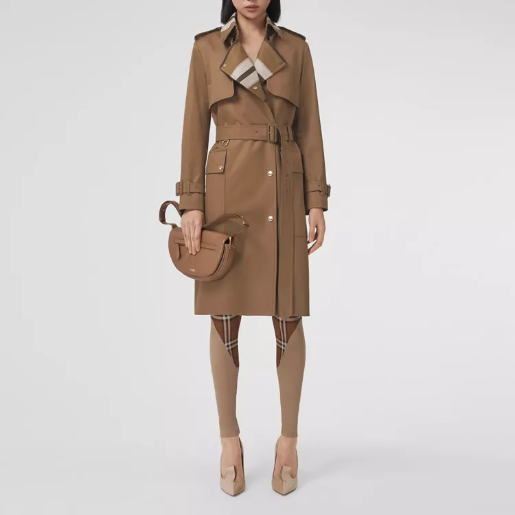 Burberry Trench Coats Women's Warm Walnut-1