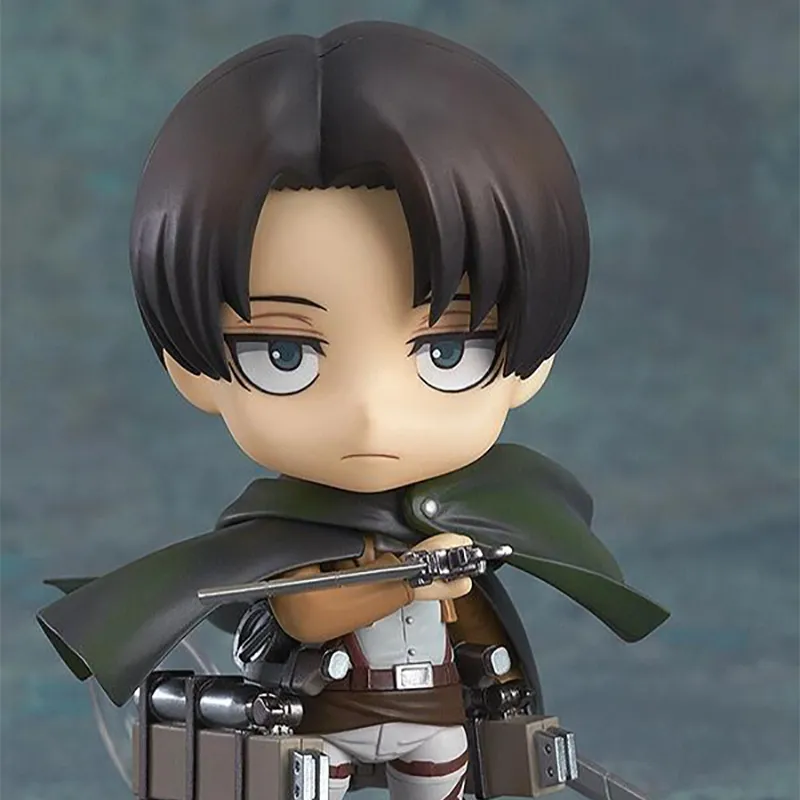 GSC Attack On Titan, Levi, Captain, With Base Chibi Figures 10cm-1