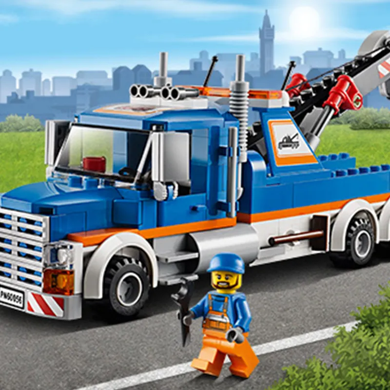 LEGO City Collection Large Trailer Building Blocks 227pcs 60056-1