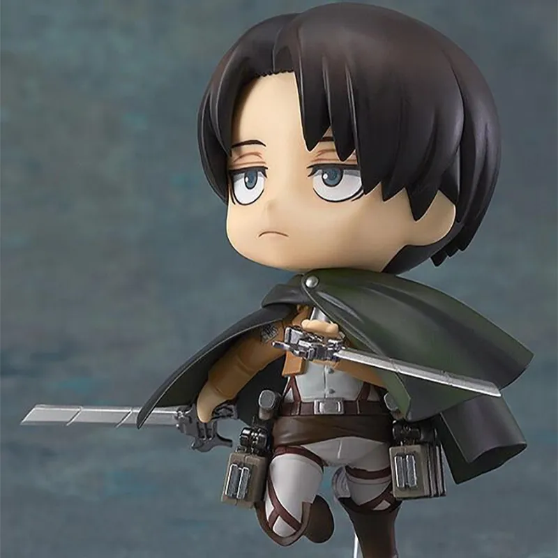 GSC Attack On Titan, Levi, Captain, With Base Chibi Figures 10cm-3