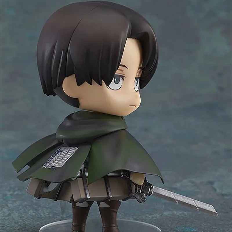 GSC Attack On Titan, Levi, Captain, With Base Chibi Figures 10cm-4