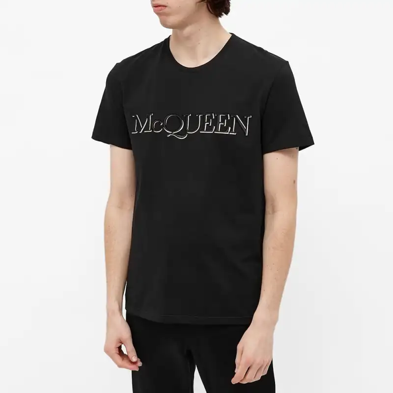 Alexander McQueen T Shirt Men's Black-1