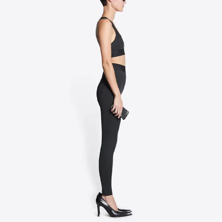 Balenciaga Leggings Women's Black-3
