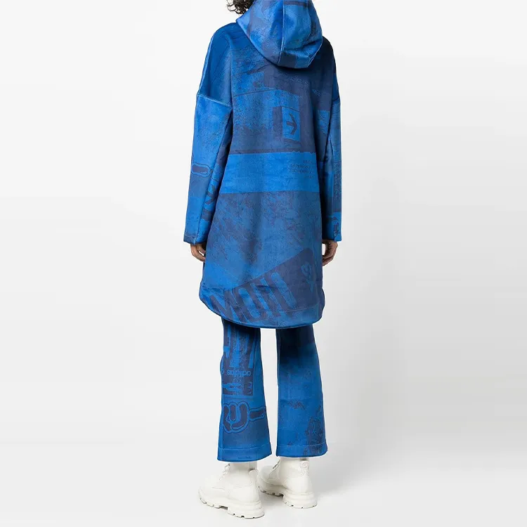 Y 3 Sweatshirts Women's Blue-2