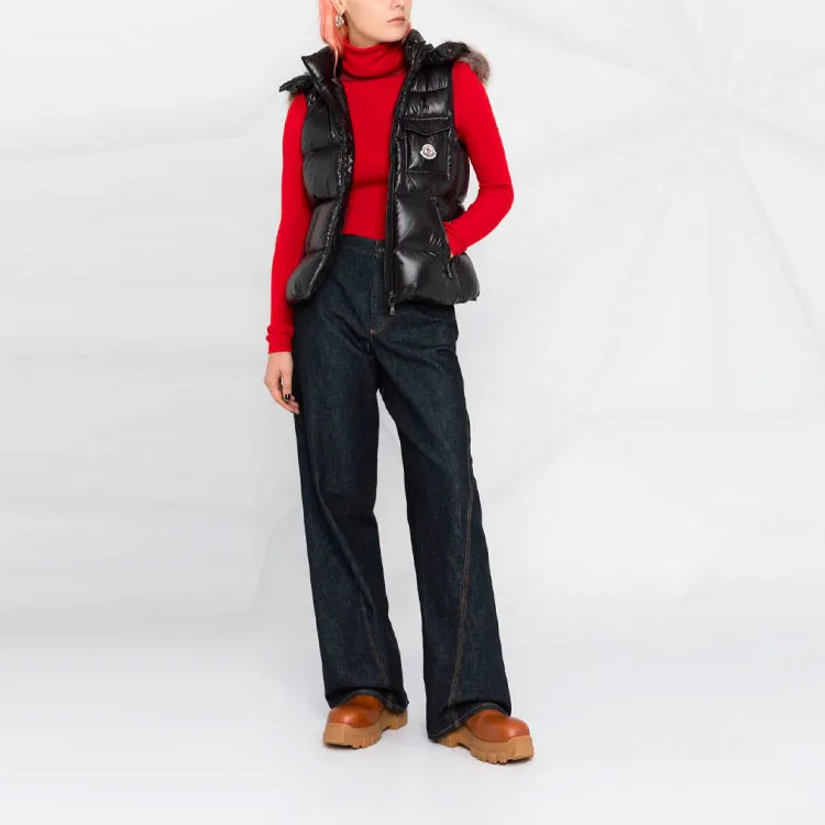 Moncler Vests Women's Black-5