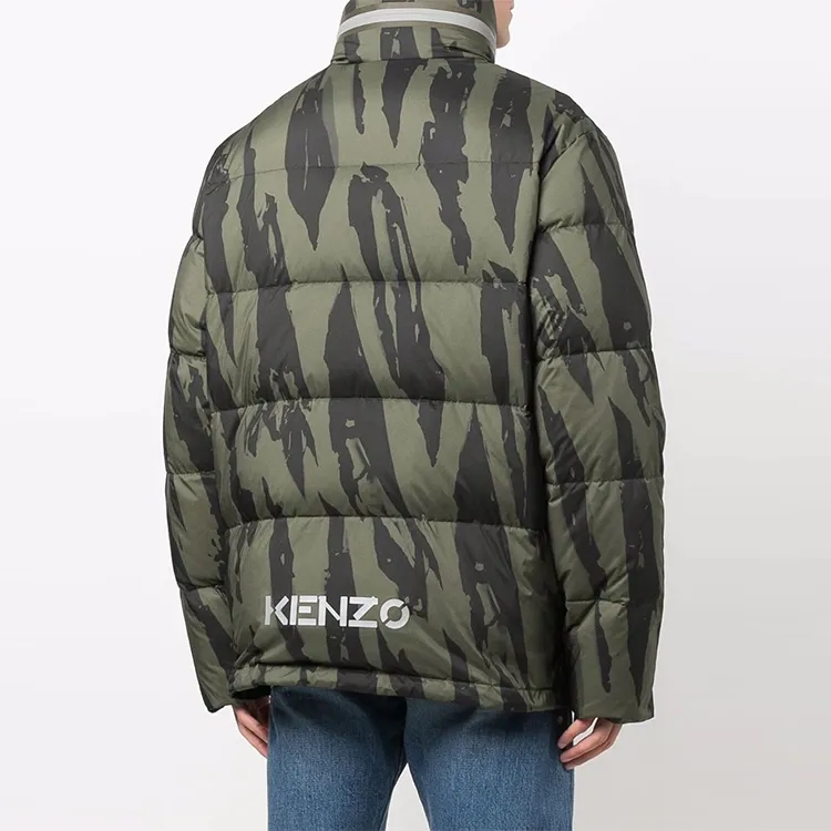 KENZO Down Jackets Men Green-3