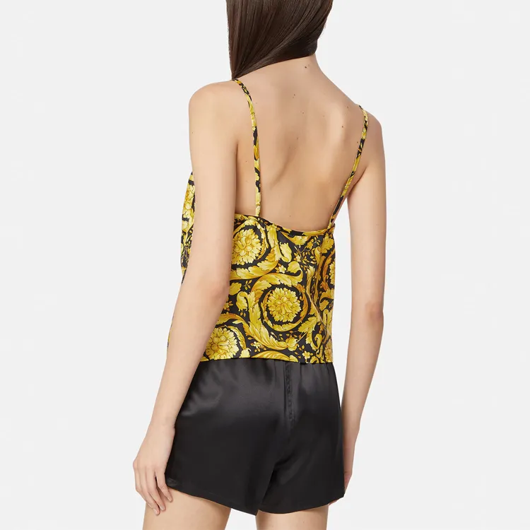 VERSACE SS22 Camisole Women's Yellow-3