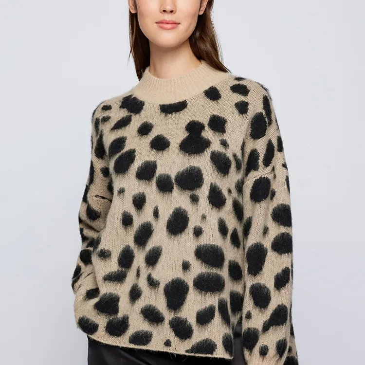 HUGO BOSS Cashmere Sweater Women's Brown-2