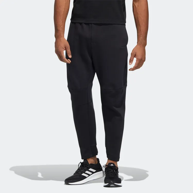 Adidas Knitted Sweatpants Men Black-2