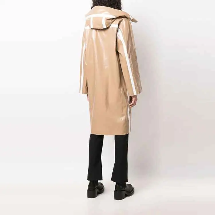 Bottega Veneta Trench Coats Women's Brown-2