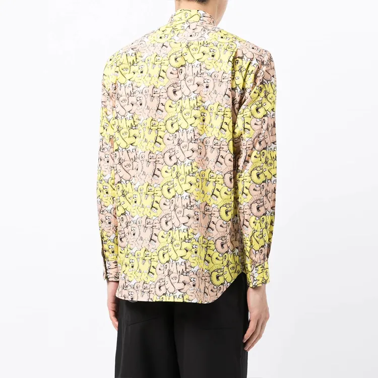 Comme Des Garcons CDG Shirt X Kaws Classic Poplin Shirt-3