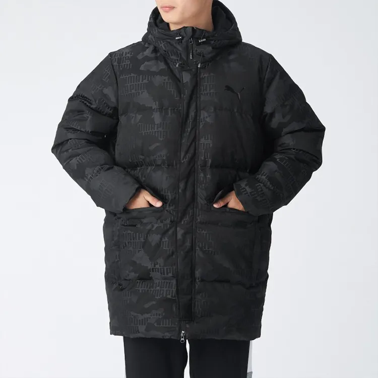 PUMA Down Jackets Men Black-2