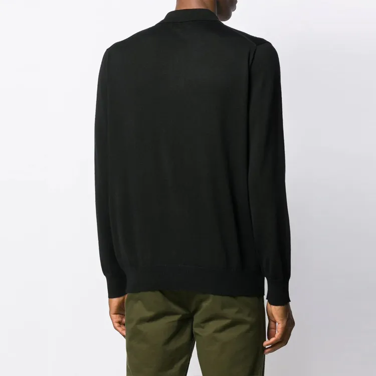 Polo Ralph Lauren Polo Shirts Men Black-4