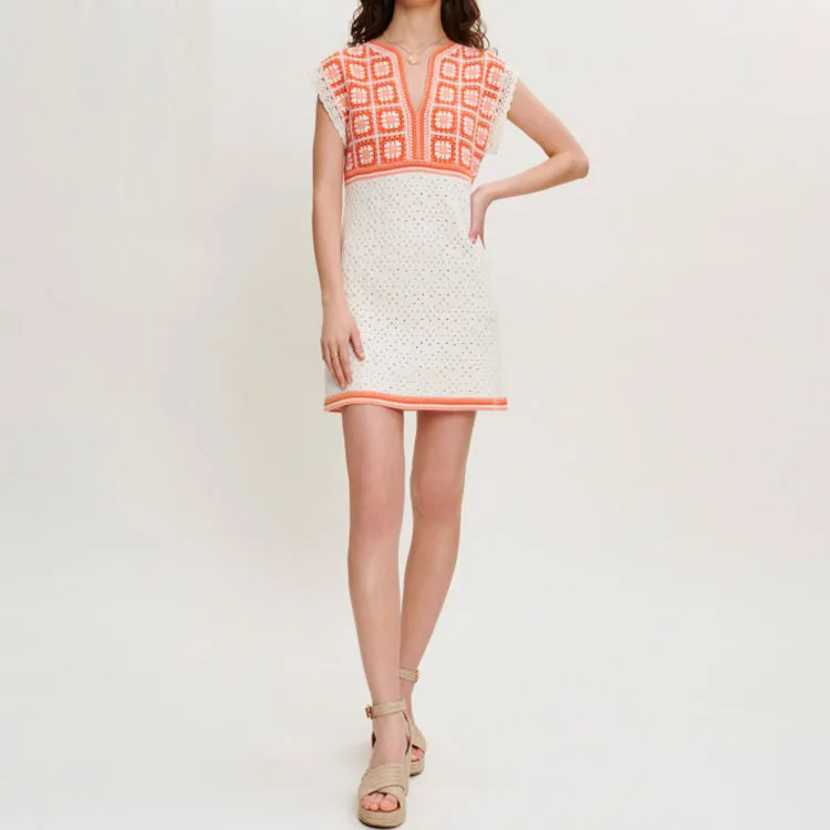 Maje Sleeveless Dresses Women's Orange-1