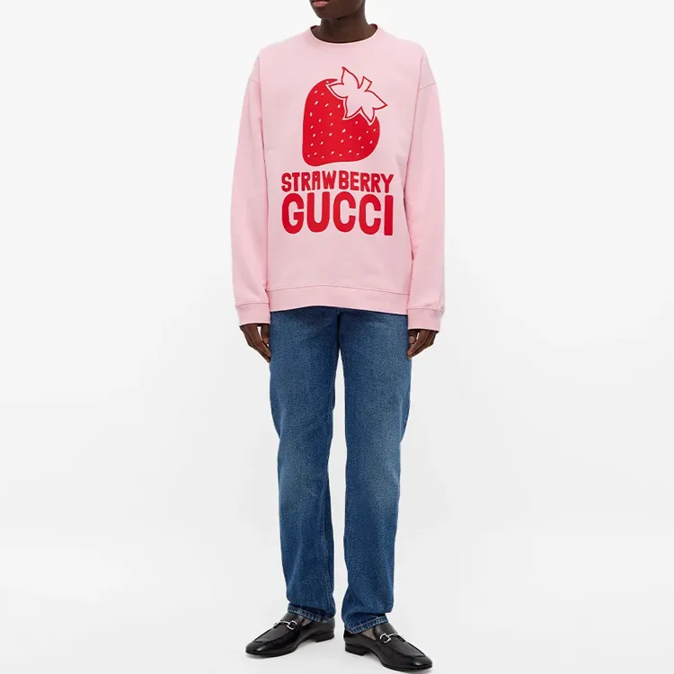 GUCCI Sweatshirts Men Pink-2