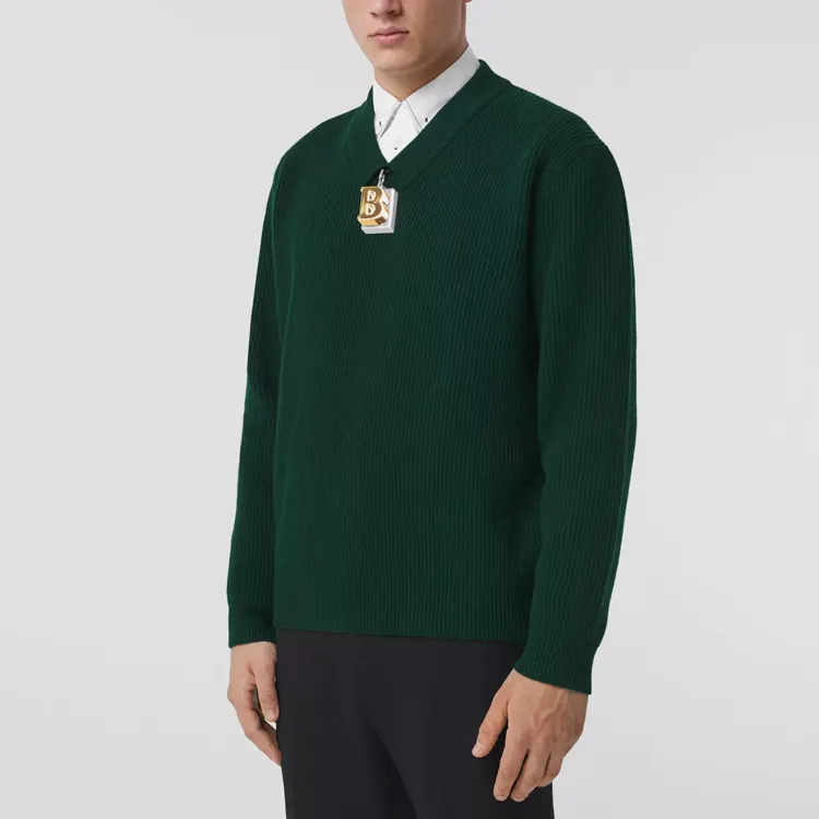 Burberry FW21 Sweater Men's Green-2