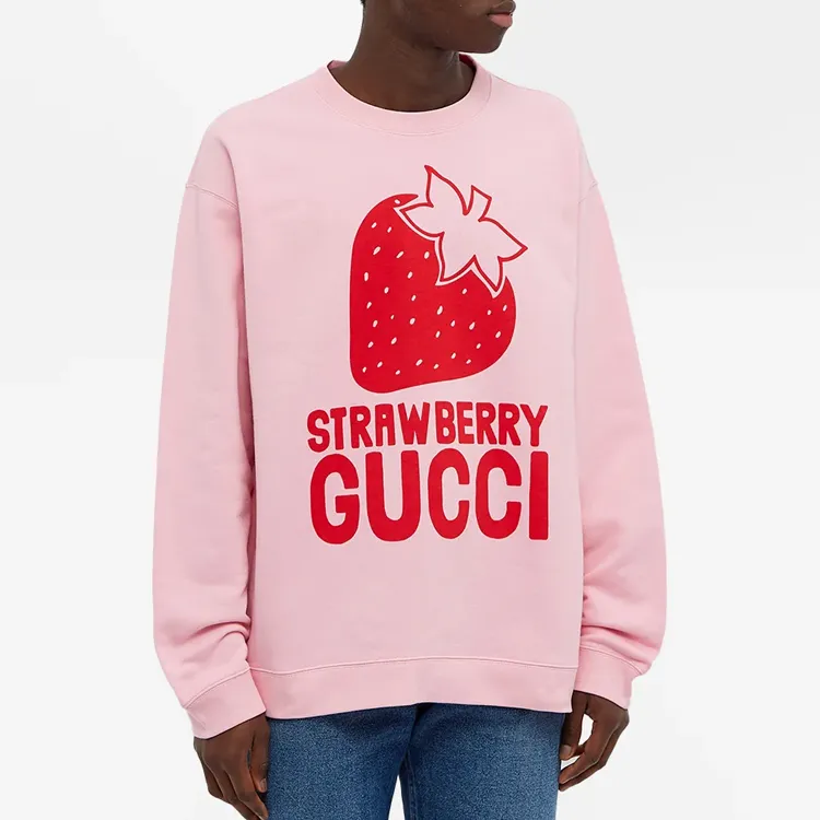 GUCCI Sweatshirts Men Pink-3